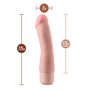 Gode réaliste Blush Dr Skin Silicone ABS Ø 4 cm