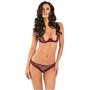 Ensemble de Lingerie René Rofé Rouge (S/M)