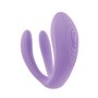 Vibration de Stimulation Double Evolved Violet