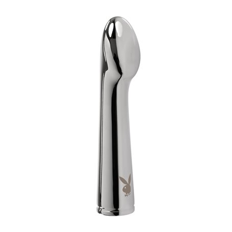 Vibrateur G-Spot Playboy Argenté