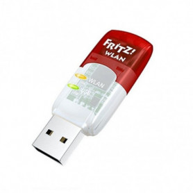 Carte Réseau Wifi Fritz! AC430 5 GHz 433 Mbps USB Transparent Rouge 60,99 €