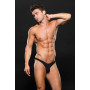 Tanga Envy Lowrise Zip Noir L/XL