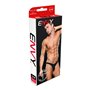 Tanga Envy Lowrise Zip Noir S/M