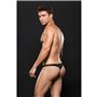 Tanga Envy Lowrise Zip Noir S/M