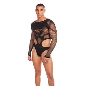 Body Rainbow Party Noir L/XL