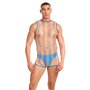 Ensemble de Lingerie Rainbow Party Multicouleur L/XL