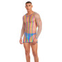 Ensemble de Lingerie Rainbow Party Multicouleur L/XL