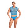 Ensemble de Lingerie Rainbow Party Bleu L/XL