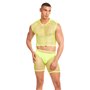 Ensemble de Lingerie Rainbow Party Jaune L/XL