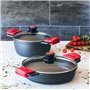 Casserole avec Couvercle en Verre BRA A410532 5 L