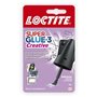 Colles cyanocrylates - LOCTITE - SUPERGLUE-3P - Creative pinceau - Bouteille 5g