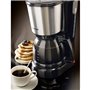 Cafetiere électrique - BRANDT - CAF815X - 15 tasses - 800 W - Noir