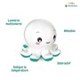 Jouet de bain interactif Baby Clementoni - Colin le poulpe lumineux et musical