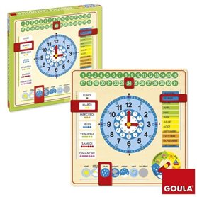 Horloge calendrier - GOULA - Apprentissage des mois