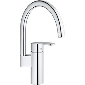 Mitigeur d'évier tube pivotant WAVE COSMOPOLITAN monocommande - GROHE - 32449-001