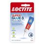 Colle cyanocrylate - LOCTITE - SUPERGLUE-3P - Pure Gel - Tube 2g