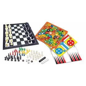 Jeux de société magnétiques  coffret 8 jeux en 1