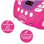 LECTEUR CD Bluetooth Disney Princess - Effets Lumineux - LEXIBOOK