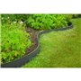 Nature Bordure de jardin 0,12x12 m 5 mm noir 446388