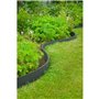 Nature Bordure de jardin 0,12x12 m 5 mm noir 446388