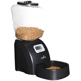 EYENIMAL Distributeur automatique 5 kg de croquettes 45x20x47 cm - Noir - Pour chat et petit chien