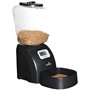 EYENIMAL Distributeur automatique 5 kg de croquettes 45x20x47 cm - Noir - Pour chat et petit chien