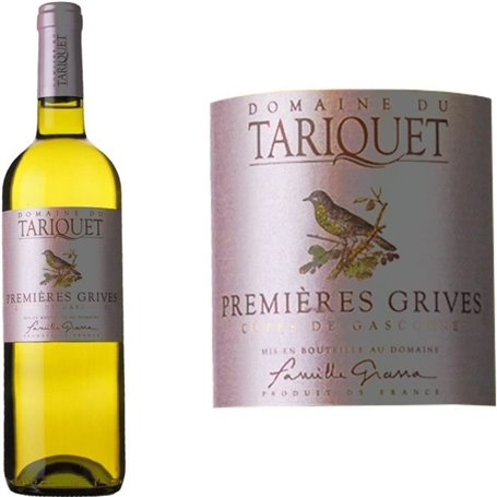 Tariquet Premieres Grives Côtes de Gascogne vin 2023.