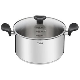 TEFAL Primary Faitout 24 cm + couvercle verre