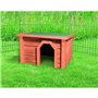 Habitat pour petits animaux - TRIXIE - Natura - Pin verni - Extérieur - Lapin - Adulte - Rongeur