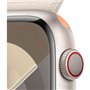 Apple Watch Series 9 GPS - 45mm - Boîtier Starlight Aluminium - Bracelet Starlight Sport Loop