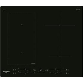 WHIRLPOOL WLB9560NE/IXL - Table de cuisson induction - 4 zones - 7200W total - L 59 cm  x  P  51 cm - Noir