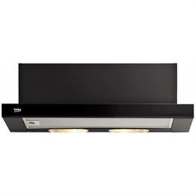 Beko CTB6250B hotte Semi-intégrée (semi-encastrée) Noir 420 m³/h E