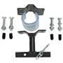 TRIXIE Ensemble laisse de vélo pour chien Forme en U Noir