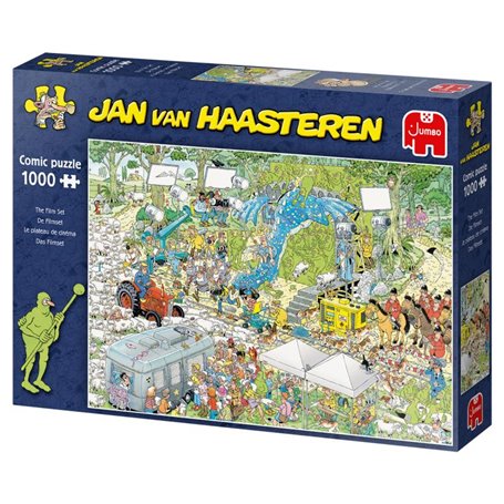 Puzzle de 1000 pièces Jumbo Jan van Haasteren Das Filmset (19074)