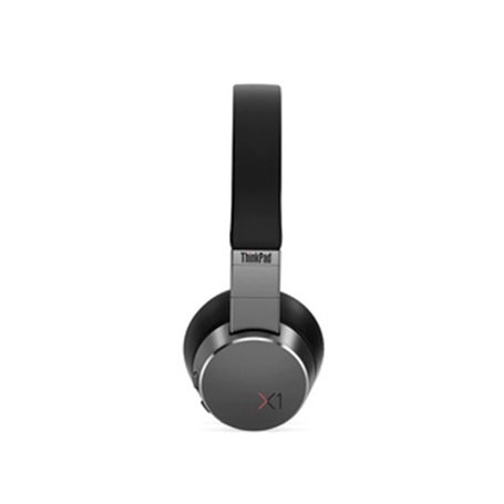 Lenovo ThinkPad X1 Écouteurs Avec fil &sans fil Arceau Appels/Musique Bluetooth Noir