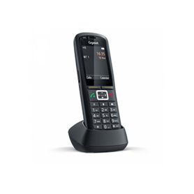 Gigaset R700H PRO Téléphone DECT Identification de l'appelant Noir