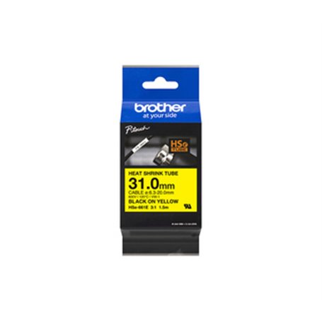 Brother HSe-661E ruban d'impression Noir
