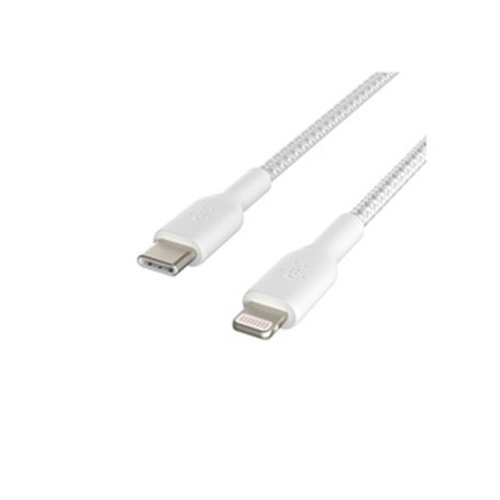 Belkin CAA004BT2MWH câble Lightning 2 m Blanc