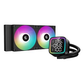 DeepCool LD240 Processeur Refroidisseur de liquide tout-en-un 12 cm Noir 1 pièce(s)