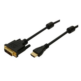 LogiLink 2m HDMI/DVI-D Noir