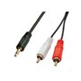 Lindy 35683 câble audio 5 m 2 x RCA 3