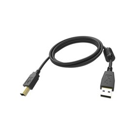 Vision TC 5MUSB/BL câble USB 5 m USB 2.0 USB A USB B Noir