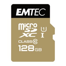 Emtec microSD Class10 Gold+ 128GB mémoire flash