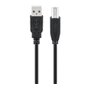 Goobay 68902 câble USB 5 m USB 2.0 USB A USB B Noir