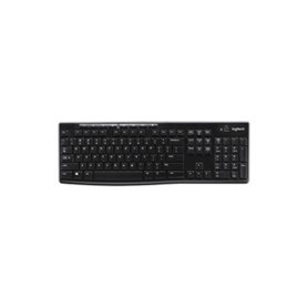 Logitech Wireless Keyboard K270 clavier Universel RF sans fil QWERTY Anglais britannique Noir