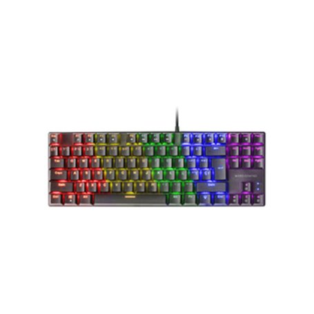 Mars Gaming MK80 clavier Jouer USB AZERTY Français Noir