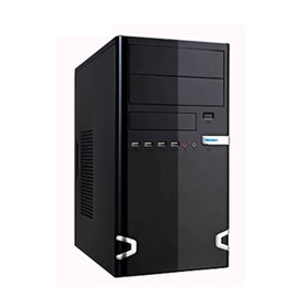 Linkworld 727-22 unité centrale Micro Tower Noir