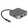 DeLOCK 87742 station d'accueil Tablette Gris