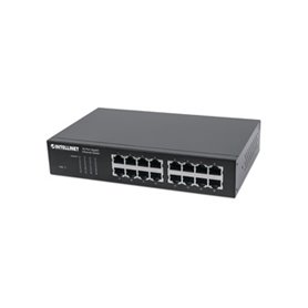 Intellinet 561068 commutateur réseau Non-géré L2 Gigabit Ethernet (10/100/1000) 1U Noir