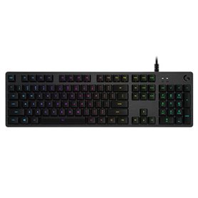 Logitech G G512 CARBON LIGHTSYNC RGB Mechanical Gaming Keyboard with GX Brown switches clavier Jouer USB AZERTY Français Charbon